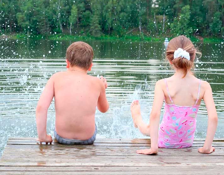 Статья на немецком языке с переводом и упражнениями. Письмо из летнего лагеря. Ein Brief aus dem Ferienlager.