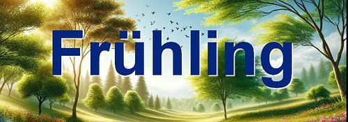 Говорим о весне на немецком